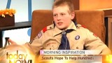 12-Year-Old Boy Scouts Offer To Give Breast Exams