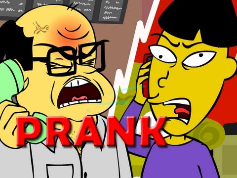 Angry Asian Restaurant Prank Call (ANIMATED)