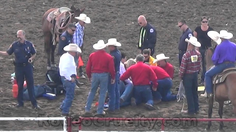 Animal cruelty at the rodeo