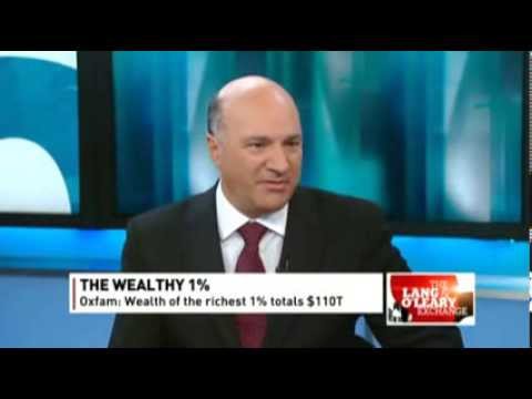 Multi millionaire Kevin O’Leary, worth $300 million says 3.5 billion people living   in poverty is ‘fantastic news’