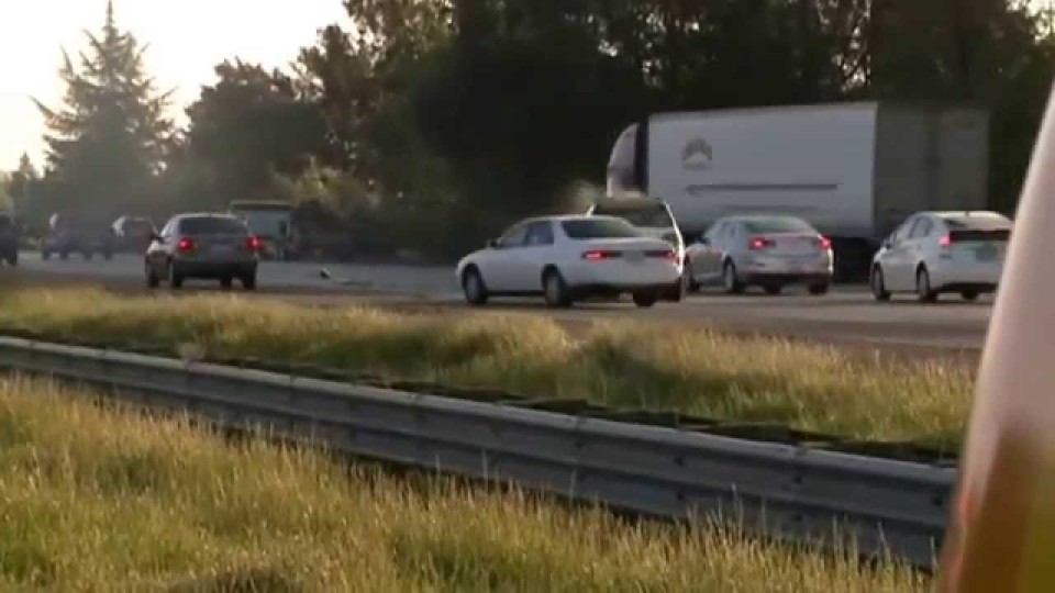 Rubbernecking causes crash on I-80 in Sacramento, CA
