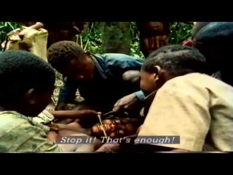 TIL Pygmy tribes sharpen their teeth pointed to be fashionable and to attract women. during interview the boys said it’s a painful process but would be laughed at if they had straight/non pointed teeth.