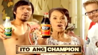 Manny Pacquiao Knocks Out Floyd Mayweather Look-Alike In Spoof Commercial!