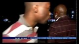 South African news reporter gets mugged live on air.
