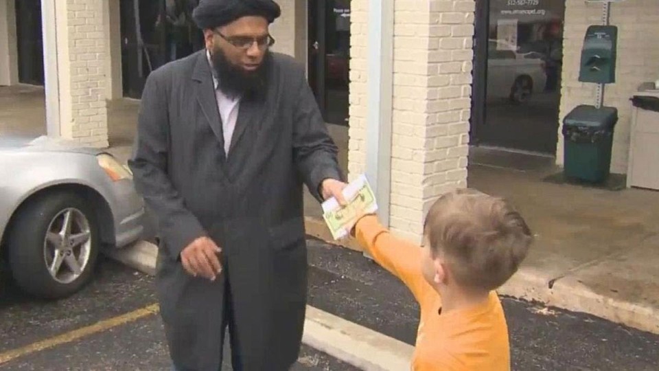 Boy Donates  Piggy Bank Savings to Vandalized Mosque